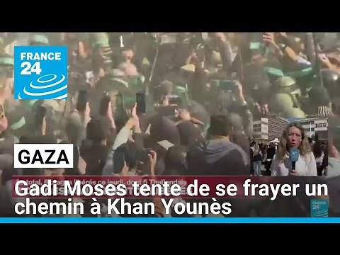 Israeli hostages freed: Gadi Moses tries to force his way into Khan Younis