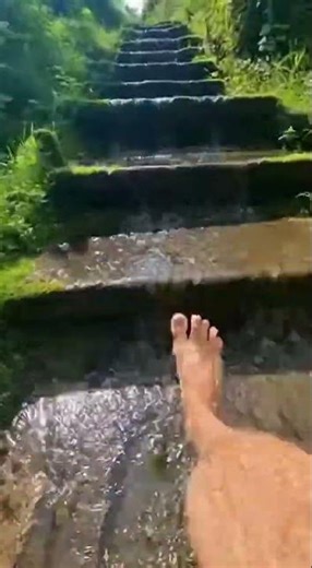 Slippery when wet ⚠️ Watch your step on rainy days #SafetyTips #RainyDay #StaySafe