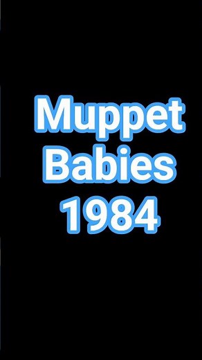 Recordando la serie aninada de 1984 Muppet Babies.