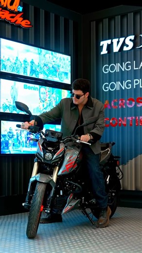 Raghav Girdhar on Instagram: "Stepped in, felt the energy, and got completely immersed in the vibe. TVS Moto soul, an experience packed with action, excitement and moments worth capturing. @tvsapacheseries #TVSMotosoul2025 #AllOutSoul #TVSMotorCompany #TVSApacheSeries #AllOutMotorcycling"
