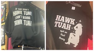 Hawk Tuah Craze Hits Jersey Shore T-Shirt Shops