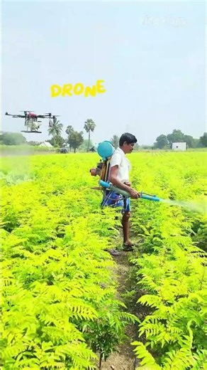 ட்ரோனில் ₹30,000 சேமிப்பது எப்படி❓Do 1 Hour of Spraying in 5 Min 🚀 Agri Drone Business Advantages 🤖