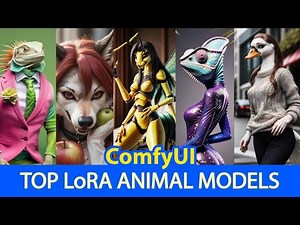 ComfyUI - Easily Generate Animals with LoRA Models