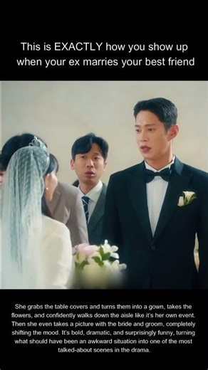 This is EXACTLY how you show up at your ex’s wedding (Shin Min-ah)