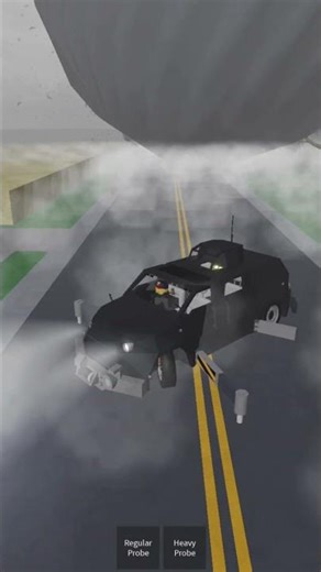 Surviving EF3 in TITUS #tornado #roblox