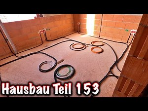 Hausbau Teil 153! (Leitungsverlegung Schlafzimmer) ElektroM