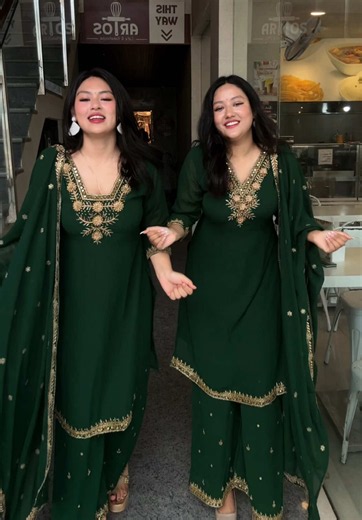 shrawan special 💚💚 #worldwideshipping✈️✈️✈️ #fyp #ordernow🛍️🛒 #sale #evecollection
