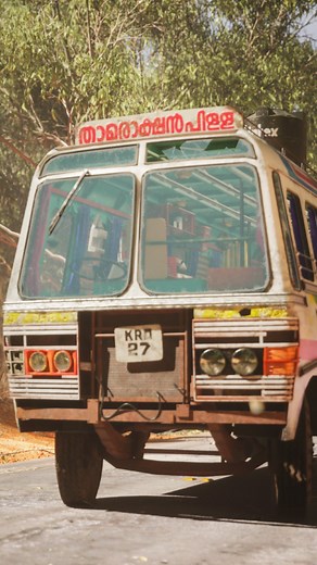 Pranav Pradi on Instagram: "He’s back!!! 🚌 Link in Bio This here is a small part of the video, go watch full video on youtube LINK IN BIO. My longest animation project ever, fully recreated bus from “Ee Parakkum Thalika”. It was a great experience and learning making this and bringing it to life. The childhood me will be so proud of me right now. Modelling,Rigging, Animation was done in Maya. Texuring in Substance Painter. Hope you’ll enjoy it! #parakkumthalika #dileep #harisreeashokan #bus #ke