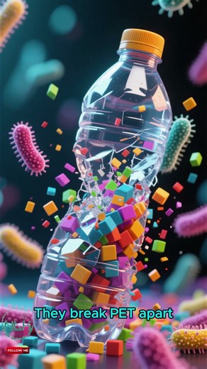 NDK166 The Bacteria That Eats Plastic #amazing #facts #interesting #motivation #discovery #viral