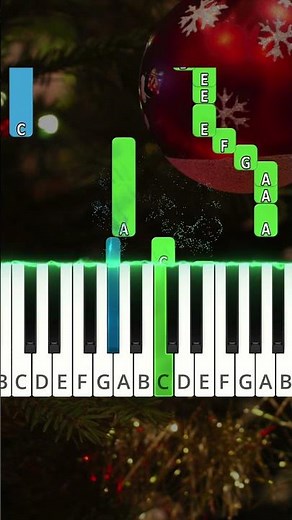 Super Easy! Carol of the Bells (Piano Tutorial)