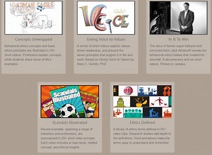 Nice Series Of Videos Designed to Teach Ethics