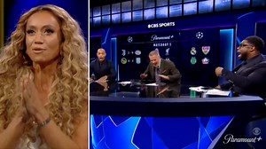 Kate Abdo stops CBS Sports Champions League coverage to announce major change in first episode