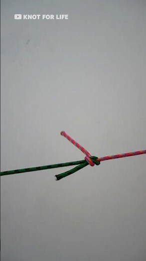 The Easiest Knot to Connect Two Ropes #knots