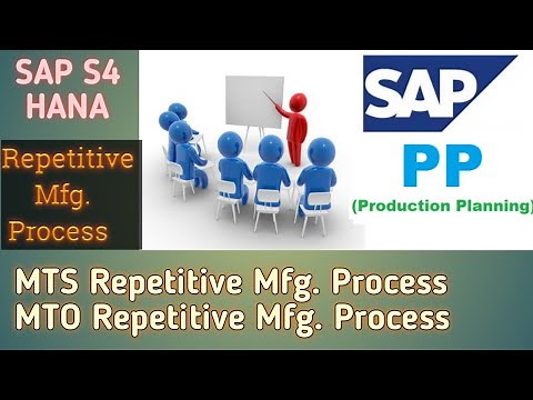 SAP PP Repetitive Manufacturing Process