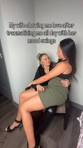 your 5 minute window has expired, back to the continued mood swings #relatable #relationships #couple #wlw #funny #trending | Jennamira