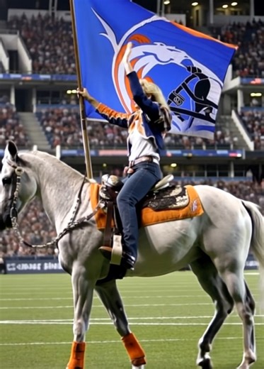 If you’ve ever felt the ground shake at a Denver Broncos game, chances are Thunder was charging down the sideline. More than just a mascot, Thunder is a living symbol of power, pride, and that unmistakable Mile High energy. From epic game-day runs to hyping up the crowd at Empower Field, Thunder represents everything Broncos fans love: strength, speed, and unshakable spirit. When he gallops out with that massive Broncos flag, you feel it — chills, goosebumps, the whole thing. Win or lose, Thunde