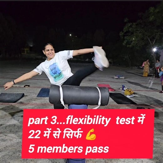 part 3...flexibility test/fitness test/exercise challenge
