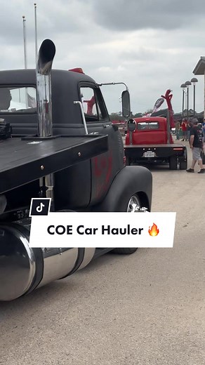 Custom COE Car Hauler at Lonestar Throwdown 2023