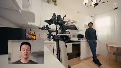 Our newest model, π0.7, has some interesting emergent capabilities: it can control a new robot to fold shirts for which we had no shirt folding data, figure out how to use an appliance with language-based coaching, and perform a wide range of dexterous tasks all in one model!