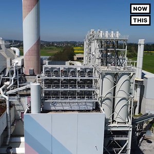 129K views · 2.2K reactions | This power plant can pull 900 tons of CO2 straight from the air in a year | NowThis Earth | Facebook