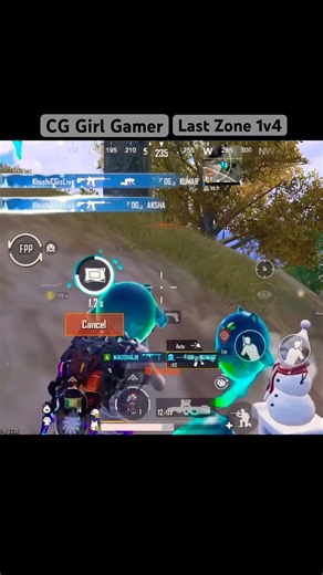 Girl Gamer | Last Zone 1v4 | CG BGMI | Chhattisgarhi BGMI | CG Girl Gamer | KhushiCGisLive