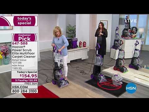 Hoover Power Scrub Elite Multifloor Carpet Cleaner with ...