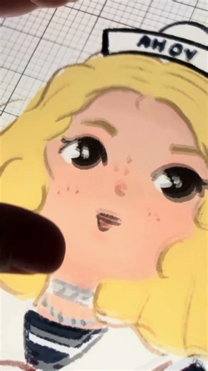 Stranger Things Robin’i çizdim.✨ I drew the Stranger Things Robin character in my own style.