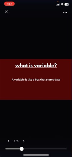 What is variable in python? #youtubeshorts #coding #study #python #shortvideo