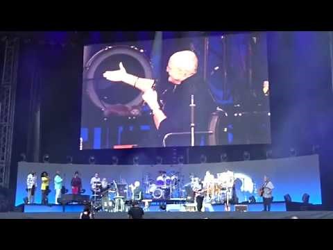 Phil Collins proudly introducing Nicholas Collins - Berlin 2019 live!