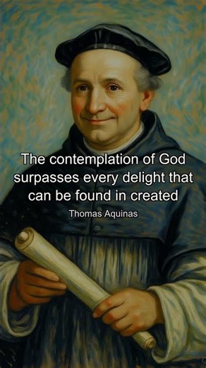 The contemplation of God surpasses every delight that can be found in created things