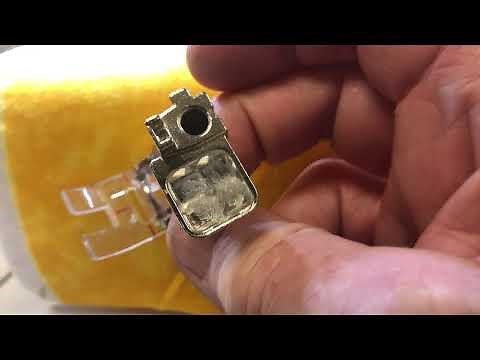 Foot error ? Question Mark will not let me sew 790 770 740 590 how to fix DIY 7 Series Bernina Jeff