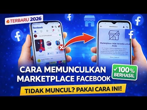 Cara Mengatasi Marketplace Facebook Tidak Muncul Terbaru 2026 | 100% Berhasil!