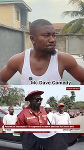 one hundred and fourteen invaders from the north caught by amortekun | Mc Dave Comedian