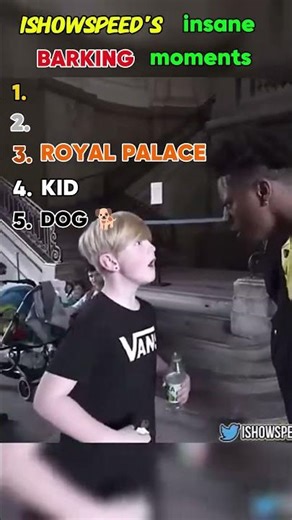 IShowSpeed’s Funniest Barking Moments 😂🐶 #shorts #ishowspeed #barking #funny #entertainment