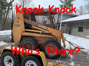 Case 1840 Skid Loader.