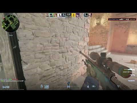 Easy awp kill in ancient in smoke