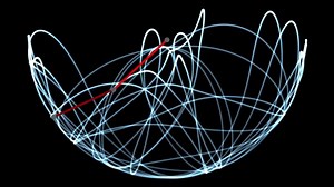 A double pendulum is an example of how the slightest change in initial conditions can have a large effect on subsequent events... "Chaos [is] when the present determines the future, but the approximate present does not approximately determine the future.“ – Edward Norton Lorenz Nassim Haramein • The Connected Universe • Resonance Science Foundation - Hispana | International Space Federation