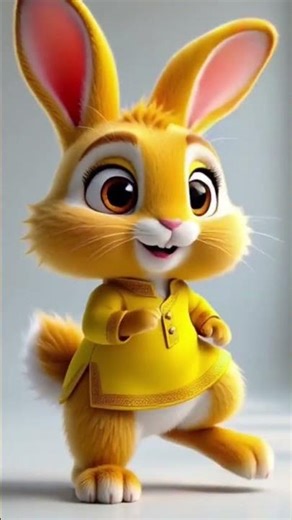 . “Colorful Rabbits Bollywood Dance | Solo Cute Dance Animation”