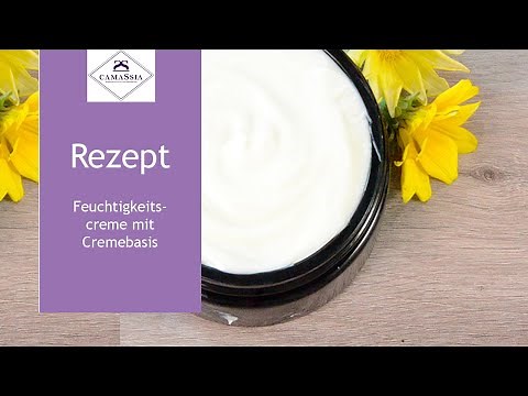 Feuchtigkeitsspendende Creme selber machen, einfaches Rezept, Naturkosmetik selber machen