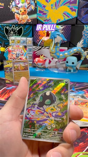 Illustration Rare PULL! 🔥 Pokémon IR Card Reveal! #pokemon #shorts#pokemontcg