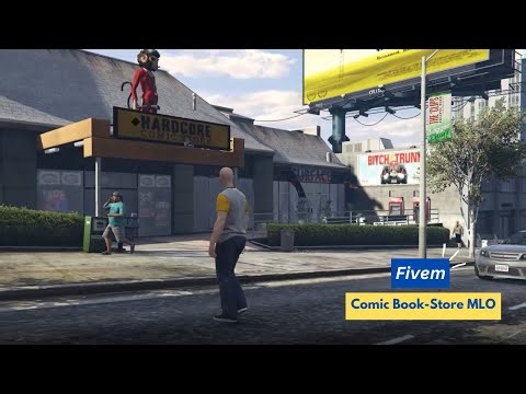 Fivem Comic Book-Store MLO | Interior & map for Roleplay | Tebex mlo