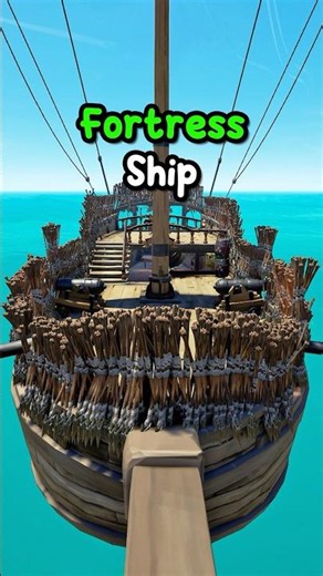 The Fort Ship #seaofthieves