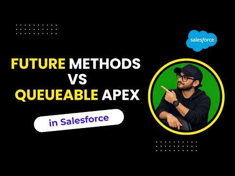 Future methods vs Queueable Apex in Salesforce.