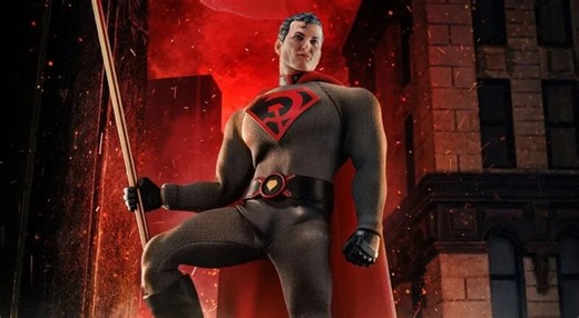 Red Son Superman One:12 Collective action figure takes flight from Mezco Toyz