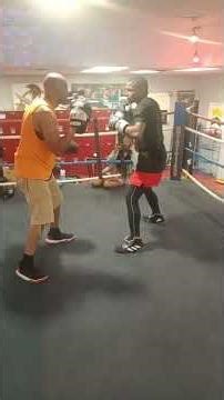Boxing Simple Pad Work #boxing #shorts #padwork