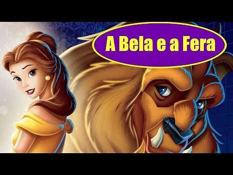 Historia da Bela e a Fera Contos de Fada em Portugues Desenhos animados Princesa da Disney Cartoon