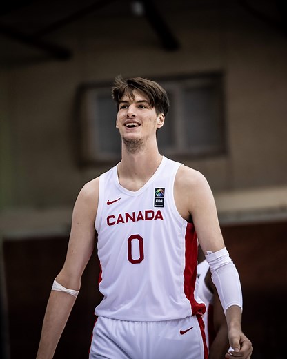 Olivier Rioux commits to Florida 🇨🇦 The 7'7 center also plays for Canada U19 National Team and he showcased his rebounding skills at 2023 #FIBAU19 World Cup 👀 | NextGen Hoops
