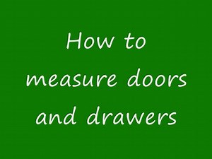 How To Measure Doors - 2