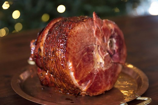 Maple-Glazed Spiral Ham Recipe