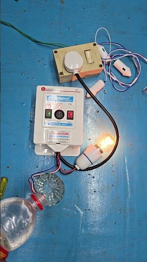 ▶️ automatic water level controller setup #electrical #unnaoelectric #waterlevelcontroller #diy